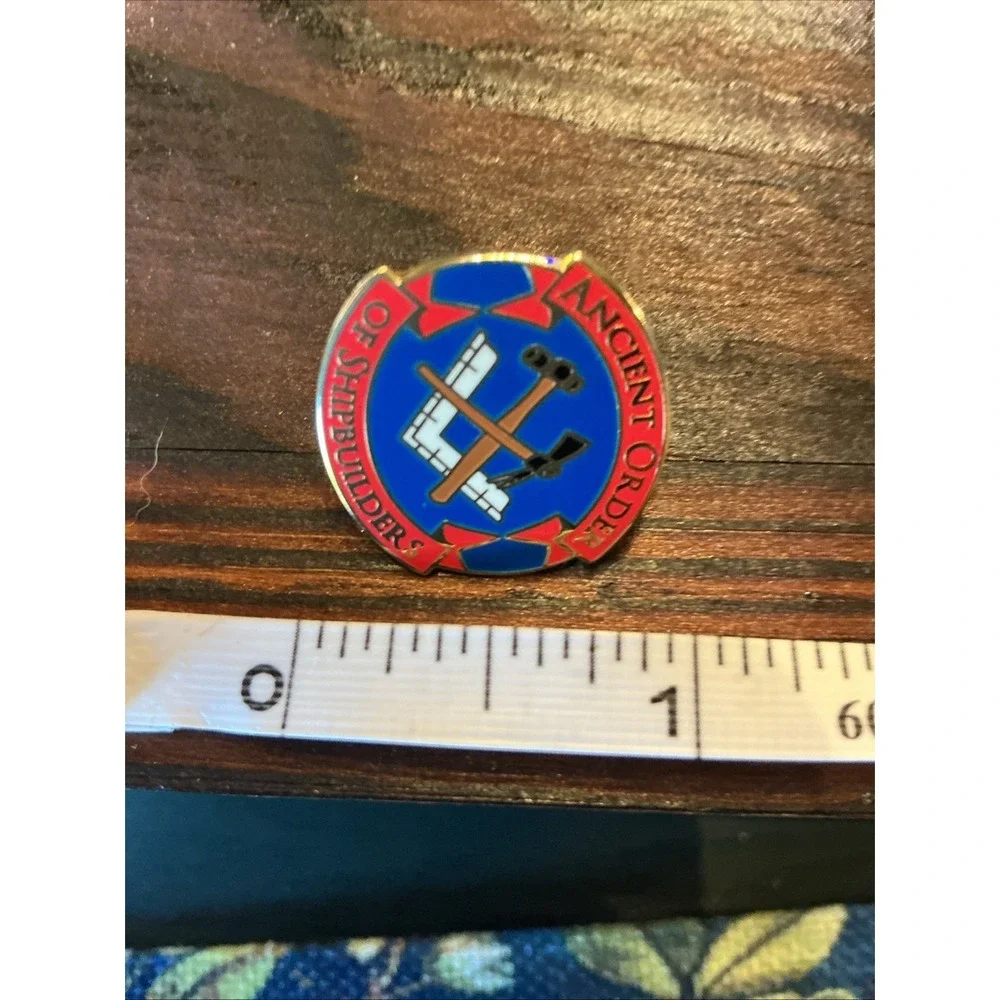 Vintage‎ Ancient Order Of Shipbuilders Enamel 1